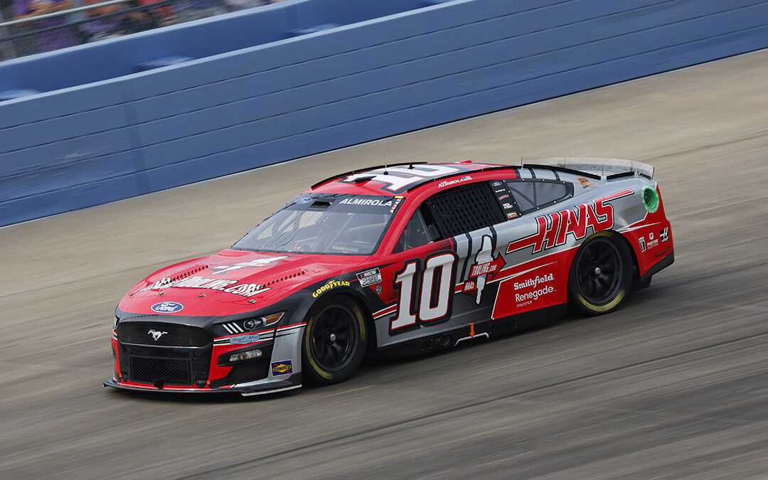 Red #10 Haas Automation Ford Mustang